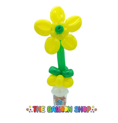 Picture of Spring Flower - Balloon Candy Cup