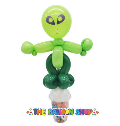 Picture of Alien Loopy - Balloon Candy Cup