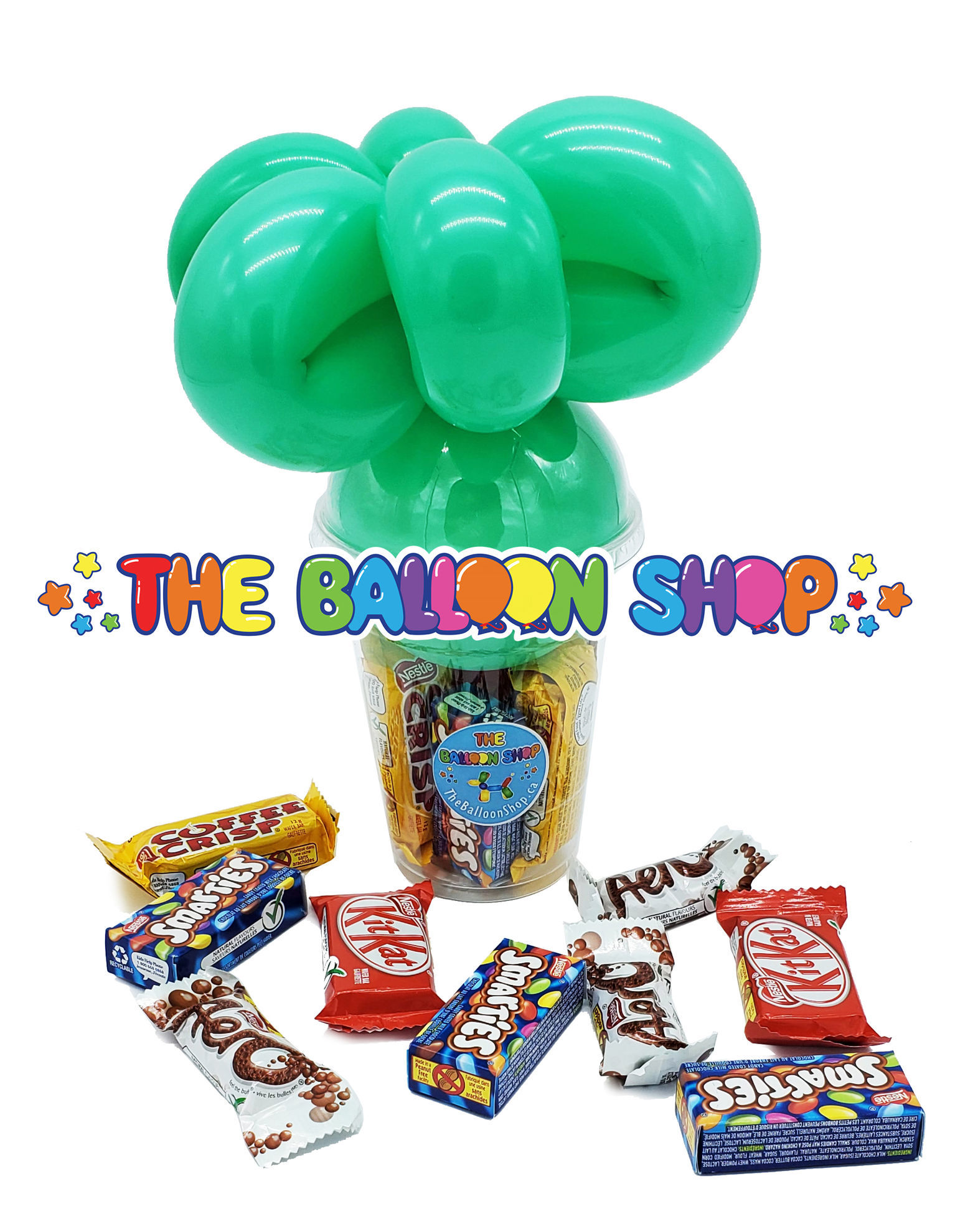 Picture of Captain America Loopy - Balloon Candy Cup