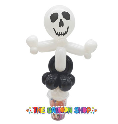 Picture of Skull Loopy - Balloon Candy Cup