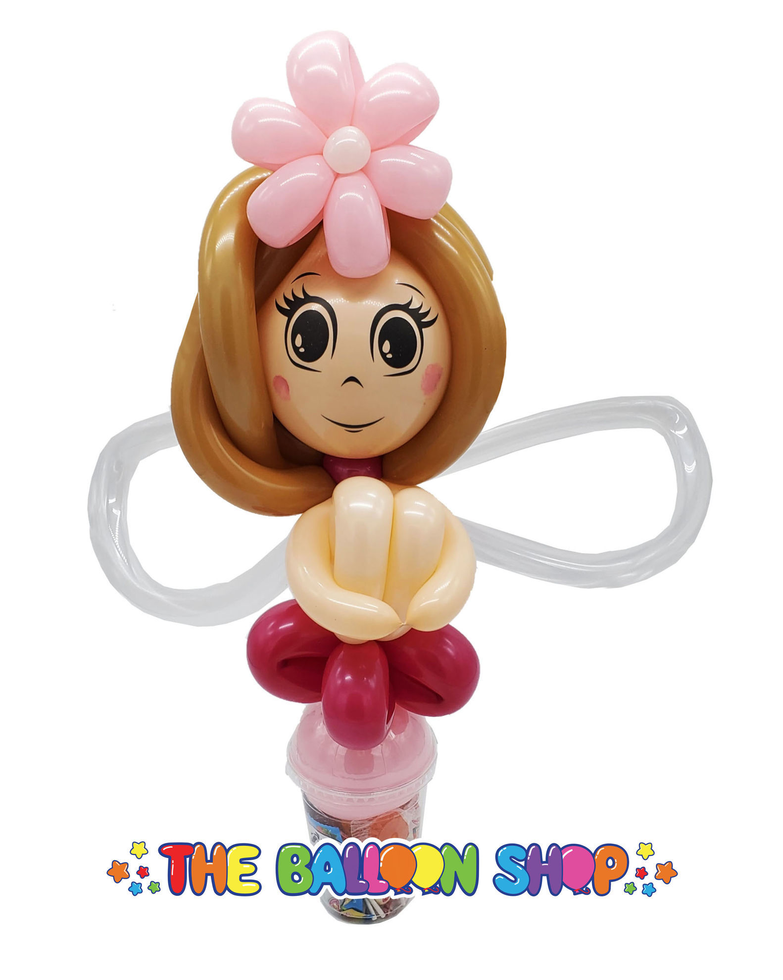 Picture of Sitting Fairy  - Balloon Candy Cup