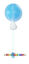 Picture of 3FT Giant Balloon with Tulle (helium-filled)