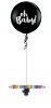 Picture of Oh Baby! Gender Reveal  Giant Black Balloon (helium-filled)