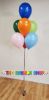 Picture of 11 Inch Helium Balloon Bouquet of 7 (Stacked)