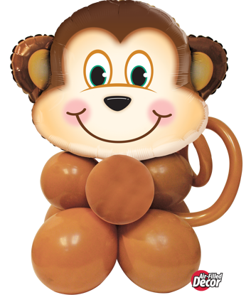 Picture of Mischievous Monkey Balloon Centerpiece