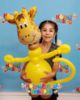 Picture of Mini Jolly Giraffe - Balloon Centerpiece