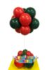 Picture of 12 Balloon Topiary Flower (two colors) - Balloon Centerpiece (air inflated)