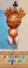 Picture of 38" Thanksgiving Pilgrim Turkey Balloon Foil Bouquet  (5 pc)