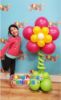 Picture of Flower Topiary -  Balloon Centerpiece  (air inflated)