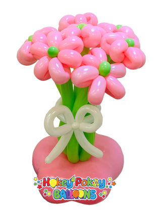 Picture of Flower Blossom Balloon Bouquet of 7