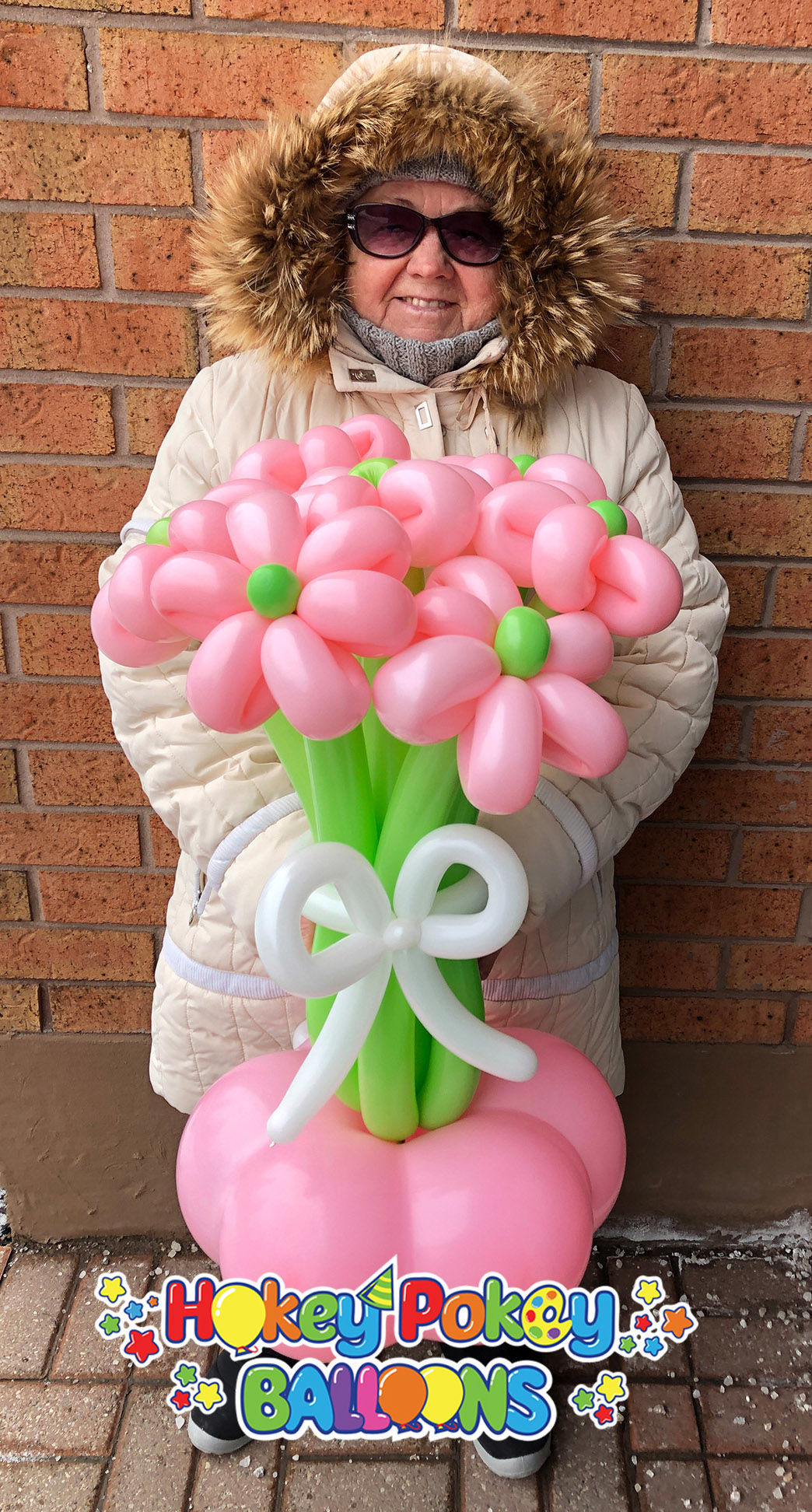 Picture of Flower Blossom Balloon Bouquet of 7