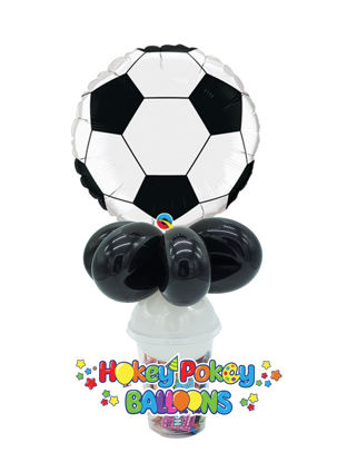 Picture of Soccer Ball - Balloon Candy Cup