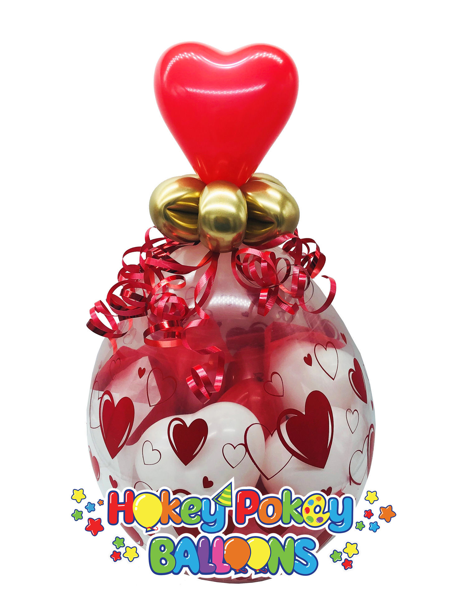 Picture of Sweetheart Stuffed Balloon Gift