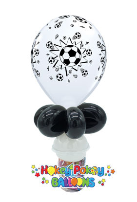 Picture of 11" Soccer Balls Balloon Candy Cup