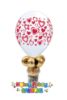 Picture of 11'' Double Hearts -  Balloon Candy Cup