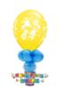 Picture of 11" Easter Bunnies & Daisies - Balloon Candy Cup