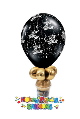 Picture of 11" Birthday Around -  Balloon Candy Cup