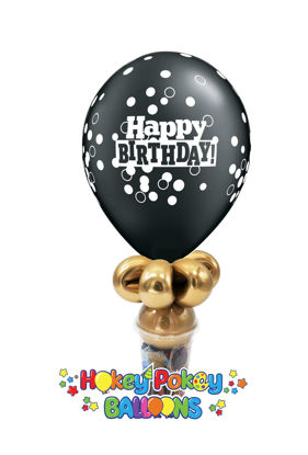 Picture of 11" Birthday  Confetti -  Balloon Candy Cup