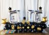 Picture of Custom Balloon Name Arrangement with Stars