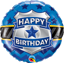 Picture of 18'' Birthday Badge Foil Balloon (helium-filled)