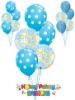 Picture of It's A Boy Soft Giraffe Balloon Bouquet