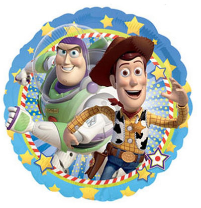 Picture of 18"  Woody and Buzz Lightyear - Toy Story Foil Balloon (helium-filled)