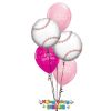 Picture of Baseball Birthday - Balloon Bouquet (5 pc)