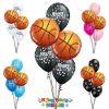 Picture of Basketball Birthday - Balloon Bouquet (5 pc)