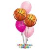 Picture of Basketball Birthday - Balloon Bouquet (5 pc)