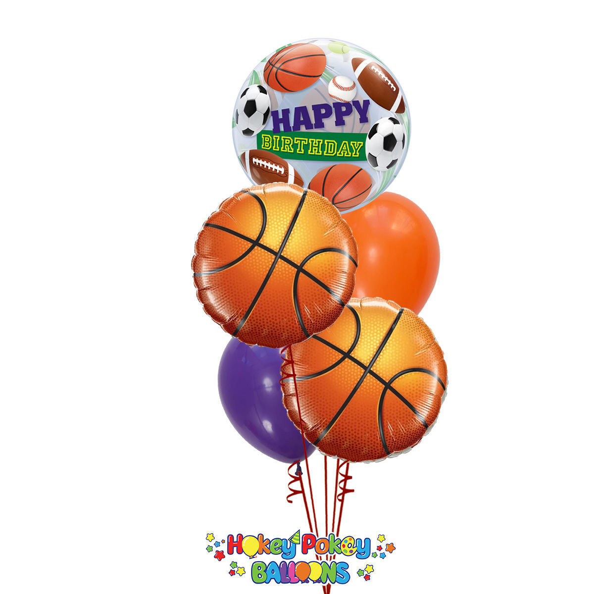 Picture of Sport Birthday - Balloon Bouquet (5 pc)
