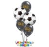 Picture of Happy Dad's Day - Sport Balloon Bouquet of 5