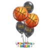 Picture of Happy Dad's Day - Sport Balloon Bouquet of 5