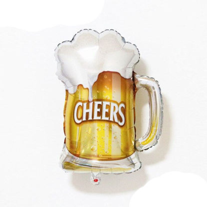 Picture of 28" Cheers! Beer Mug  Foil Balloon  (helium-filled)