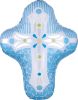 Picture of 28" Blue Cross Foil Balloon (helium-filled)