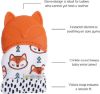 Picture of Itzy Ritzy Silicone Infant Teething Mitten - Fox