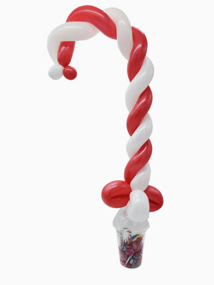 Picture of Candy Cane - Balloon Candy Cup