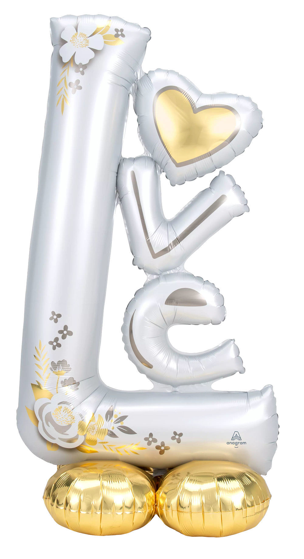 Picture of 58'' L-O-V-E Wedding AirLoonz Balloon (air-filled)