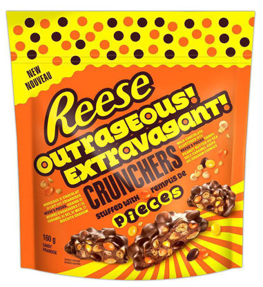 Picture of Reese Outrageous Crunchers Stuffed with Pieces - 160g