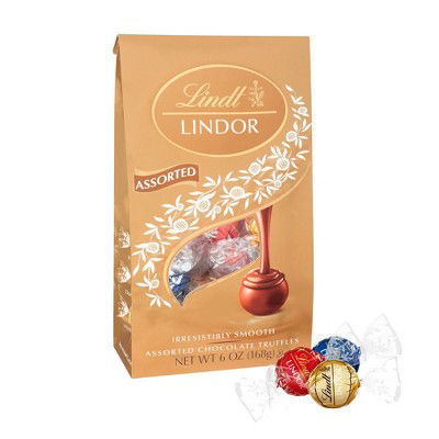 Picture of Lindt LINDOR Assorted Chocolate Truffles, 150-Gram Bag