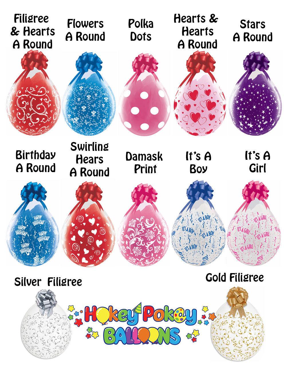 Picture of Easter Hunt - Stuffed Balloon Gift with a Foil Topper Balloon