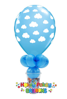 Picture of 11'' Clouds -  Balloon Candy Cup