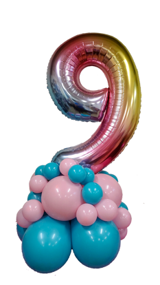 Picture of Foil  Number - Balloon Marquee ( air filled )