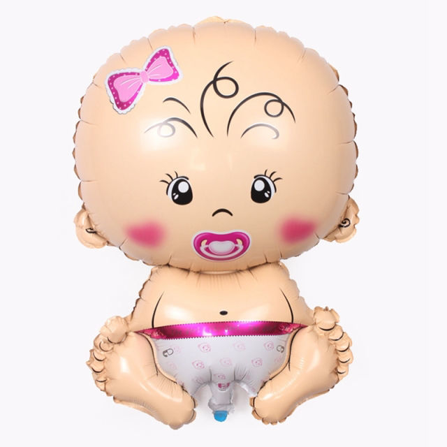 Picture of 28" Baby Girl - Foil Balloon (helium-filled)