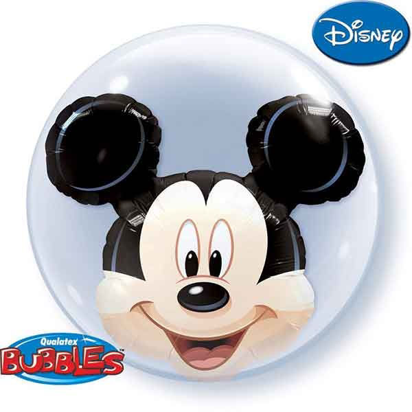 Picture of 24″ Double Bubble Disney Mickey Mouse Balloon (helium-filled)
