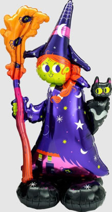 Picture of 55'' Scary Witch  - AirLoonz Balloon (air-filled)