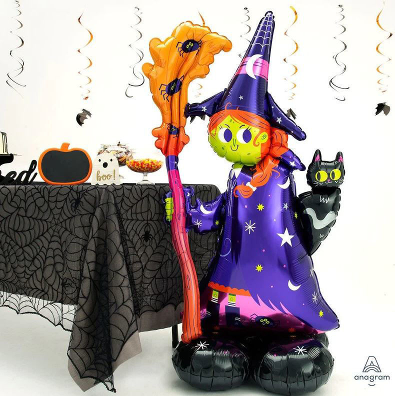 Picture of 55'' Scary Witch  - AirLoonz Balloon (air-filled)