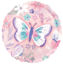 Picture of 17'' Flutters Butterfly Foil Balloon (helium-filled)