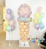 Picture of 11 Inch Helium Balloon Bouquet of 9