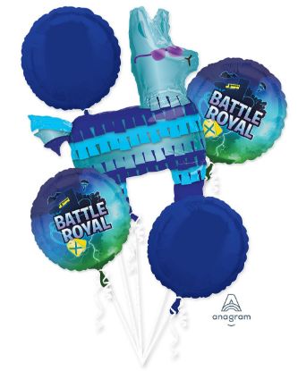 Picture of Fortnite Battle Royal - Foil Balloon Bouquet (5 pc) 