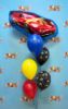 Picture of Race Car - Birthday Balloon Bouquet  (10 pc)